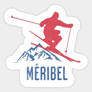 Méribel Mountain Majesty Sticker